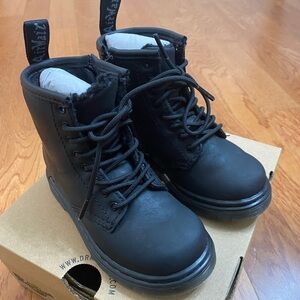 Dr. Martens 1460 Serena Faux Fur Lined Lace Up boots